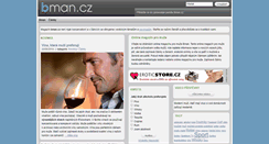 Desktop Screenshot of bman.cz