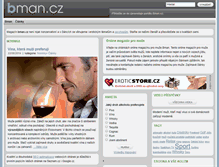 Tablet Screenshot of bman.cz